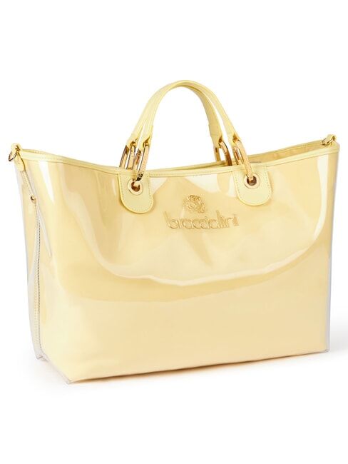 BETH JELLY Sac &agrave; main brillant avec pochette jaune - Sacs pour Femme