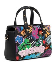 BRACCIALINI MURALES Sac &agrave; main avec bandouli&egrave;re noir - Sacs pour Femme - 2