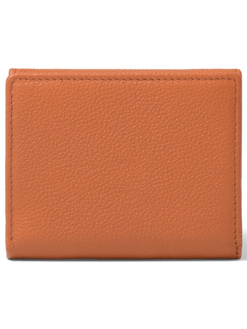 BASIC petit portefeuille en cuir marron - Portefeuilles Femme