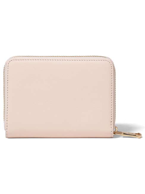 BASIC Portefeuille en cuir pour femme beige - Portefeuilles Femme