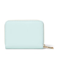 BRACCIALINI BASIC Portefeuille en cuir pour femme c&eacute;leste - Portefeuilles Femme - 2