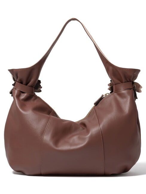 SOFIA Sac bandouli&egrave;re en cuir marron - Sacs pour Femme
