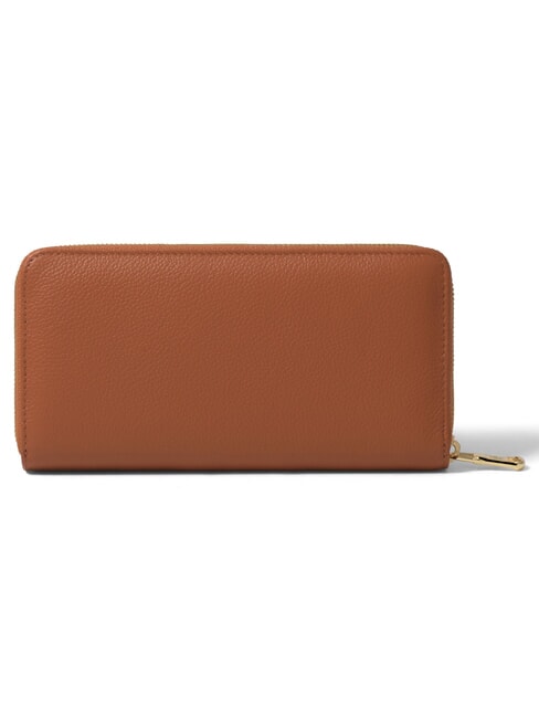 BASIC Portefeuille Zip Around marron - Portefeuilles Femme