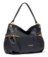 BRACCIALINI NORA Sac bandouli&egrave;re en cuir avec cha&icirc;ne - Sacs pour Femme