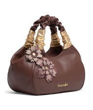 BRACCIALINI SARA Sac en cuir, avec bandouli&egrave;re marron - Sacs pour Femme - 2