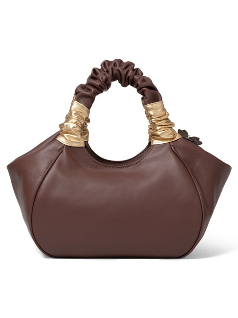 SARA Sac en cuir, avec bandouli&egrave;re marron - Sacs pour Femme