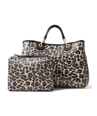 BRACCIALINI BETH SPECIAL Grand sac &agrave; main avec pochette l&eacute;opard - Sacs pour Femme - 2
