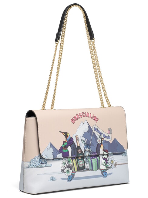 BRITNEY Sac bandouli&egrave;re / sac port&eacute; travers beige - Sacs pour Femme