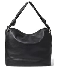 BRACCIALINI NORA Sac bandouli&egrave;re en cuir noir - Sacs pour Femme - 2
