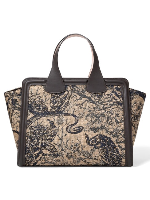 CARPET Sac &agrave; main avec bandouli&egrave;re marron - Sacs pour Femme