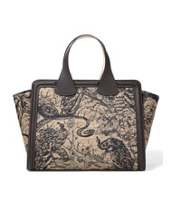 BRACCIALINI CARPET Sac &agrave; main avec bandouli&egrave;re marron - Sacs pour Femme - 3