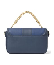 BRACCIALINI CHAIN Sac &agrave; main avec bandouli&egrave;re bleu - Sacs pour Femme - 3