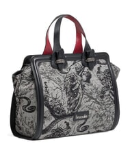 BRACCIALINI CARPET Sac &agrave; main avec bandouli&egrave;re noir - Sacs pour Femme - 2
