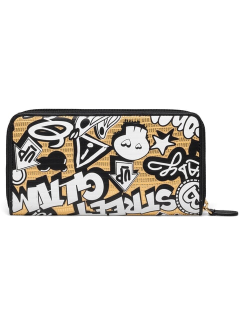 MURALES Portefeuille Zip Around or - Portefeuilles Femme