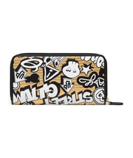 BRACCIALINI MURALES Portefeuille Zip Around or - Portefeuilles Femme - 2