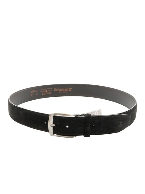 CASUAL Ceinture en cuir su&eacute;d&eacute; pouvant &ecirc;tre raccourcie noir - Ceintures