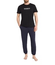 BIKKEMBERGS ICONIC T-shirt en coton, manches courtes noir - T-shirt - 3