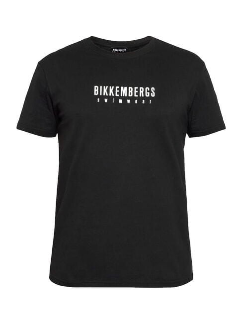 ICONIC T-shirt en coton, manches courtes noir - T-shirt