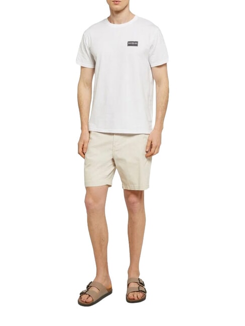 BASIC T-shirt &agrave; manches courtes et col rond blanc - T-shirt