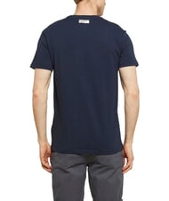 BIKKEMBERGS BASIC T-shirt &agrave; manches courtes et col rond marine - T-shirt - 2