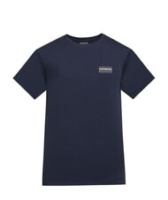 BIKKEMBERGS BASIC T-shirt &agrave; manches courtes et col rond marine - T-shirt - 5