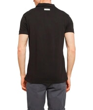 BIKKEMBERGS ICONIC Polo en coton, manches courtes noir - chemise polo - 2