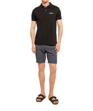 BIKKEMBERGS ICONIC Polo en coton, manches courtes noir - chemise polo - 4