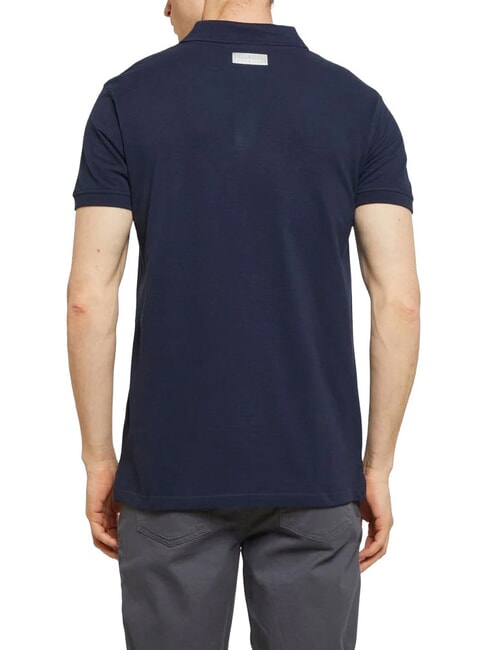 ICONIC Polo en coton, manches courtes marine - chemise polo