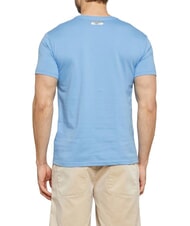 BIKKEMBERGS BASIC T-shirt &agrave; manches courtes et col rond azur&eacute; - T-shirt - 2