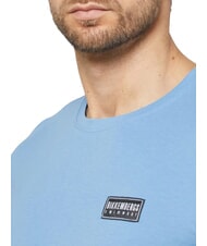 BIKKEMBERGS BASIC T-shirt &agrave; manches courtes et col rond azur&eacute; - T-shirt - 3