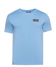 BIKKEMBERGS BASIC T-shirt &agrave; manches courtes et col rond azur&eacute; - T-shirt - 5