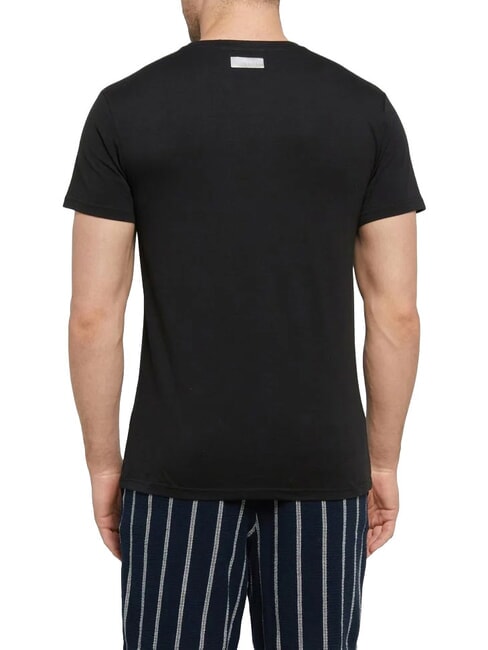 BASIC T-shirt &agrave; manches courtes et col rond noir - T-shirt
