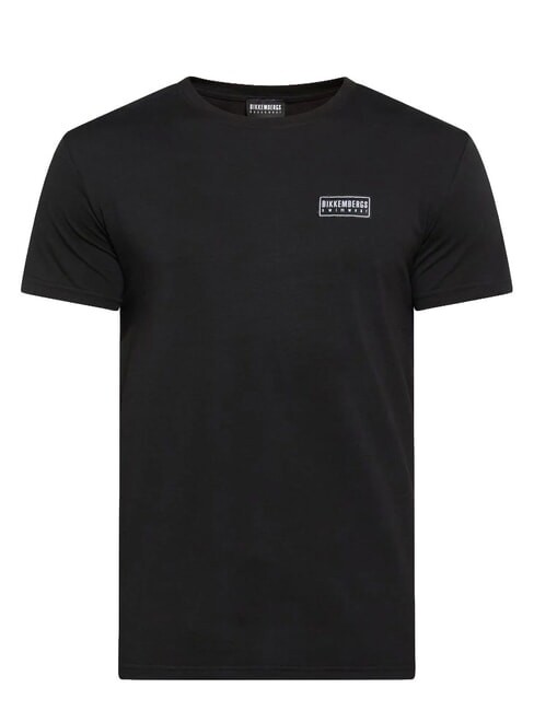 BASIC T-shirt &agrave; manches courtes et col rond noir - T-shirt