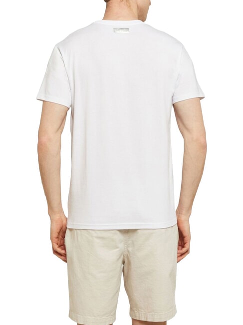BASIC T-shirt &agrave; manches courtes et col rond blanc - T-shirt