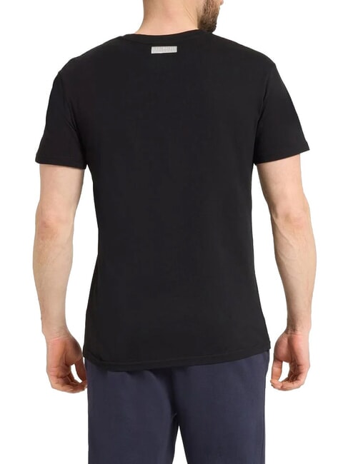 ICONIC T-shirt en coton, manches courtes noir - T-shirt