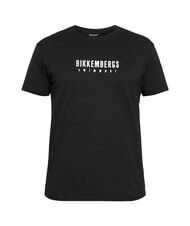 BIKKEMBERGS ICONIC T-shirt en coton, manches courtes noir - T-shirt - 5
