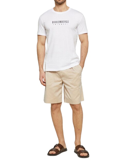 ICONIC T-shirt en coton, manches courtes blanc - T-shirt