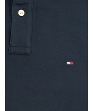 TOMMY HILFIGER TH polo en coton blanc vieilli - chemise polo - 2