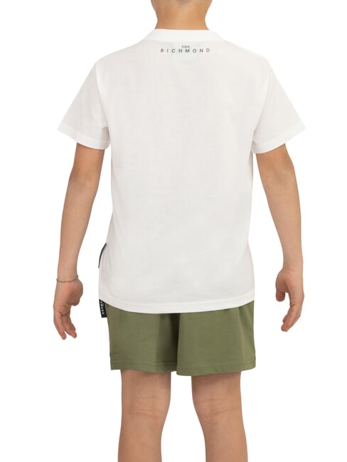 RUNDAVO T-shirt + short danseuse de nuage blanc - Surv&ecirc;tements pour enfants