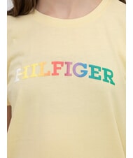 TOMMY HILFIGER KIDS BIMBA T-shirt &agrave; manches courtes zeste de citron - Tee-shirt enfant - 2