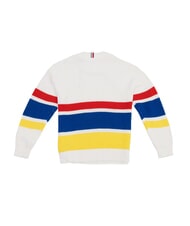 TOMMY HILFIGER KIDS BIMBO Pull en coton blanc - Pulls pour enfants - 3