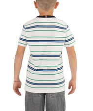 TOMMY HILFIGER KIDS BIMBO T-shirt en coton nouveau ciel vert/d&eacute;sertique - Tee-shirt enfant - 3