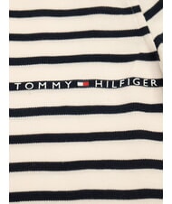 TOMMY HILFIGER TH polo en piqu&eacute; de coton &agrave; manches courtes capitaine du ciel - chemise polo - 2