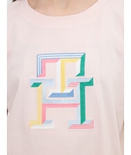 TOMMY HILFIGER KIDS BIMBA T-shirt en coton - Tee-shirt enfant