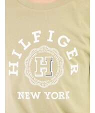 TOMMY HILFIGER KIDS BIMBO T-shirt &agrave; manches courtes olive d&eacute;lav&eacute;e - Tee-shirt enfant - 2