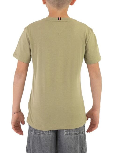 KIDS BIMBO T-shirt &agrave; manches courtes olive d&eacute;lav&eacute;e - Tee-shirt enfant