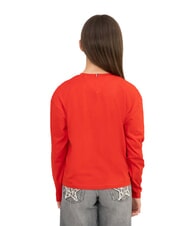 TOMMY HILFIGER KIDS BIMBA T-shirt &agrave; manches longues cramoisi profond - Tee-shirt enfant - 3