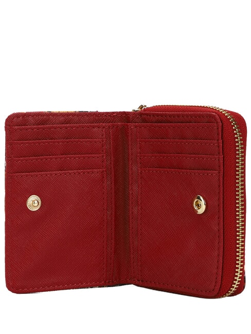 YESBAG petit portefeuille Rome sous la pluie - Portefeuilles Femme