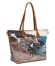 YNOT YESBAG Sac cabas, sac bandouli&egrave;re c&ocirc;te hivernale - Sacs pour Femme - 2