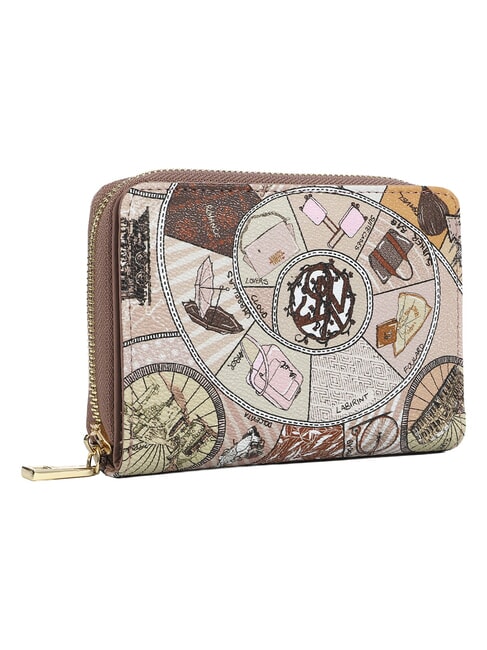 FASHIONOPOLY Portefeuille moyen, fermeture &eacute;clair rougir - Portefeuilles Femme